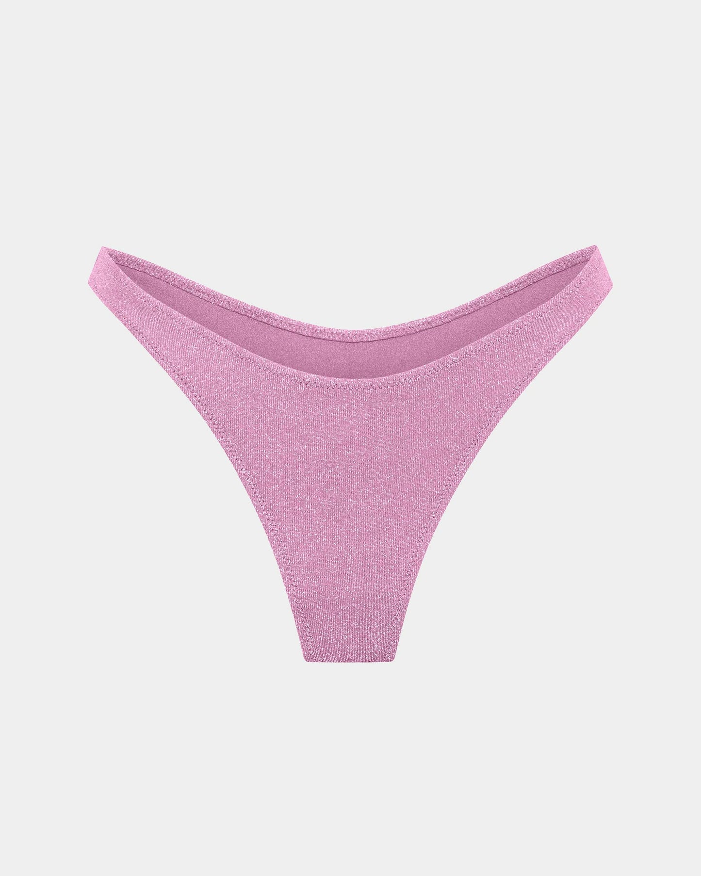 Lurex Cheeky Bikini Bottom
