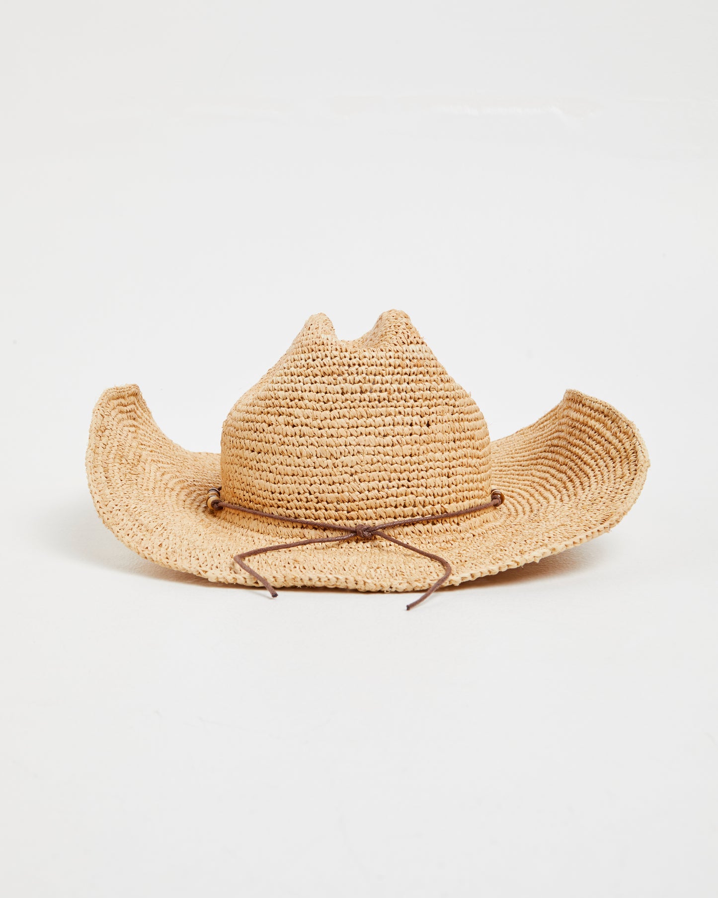 Beach Side Rafia Cowboy Hat
