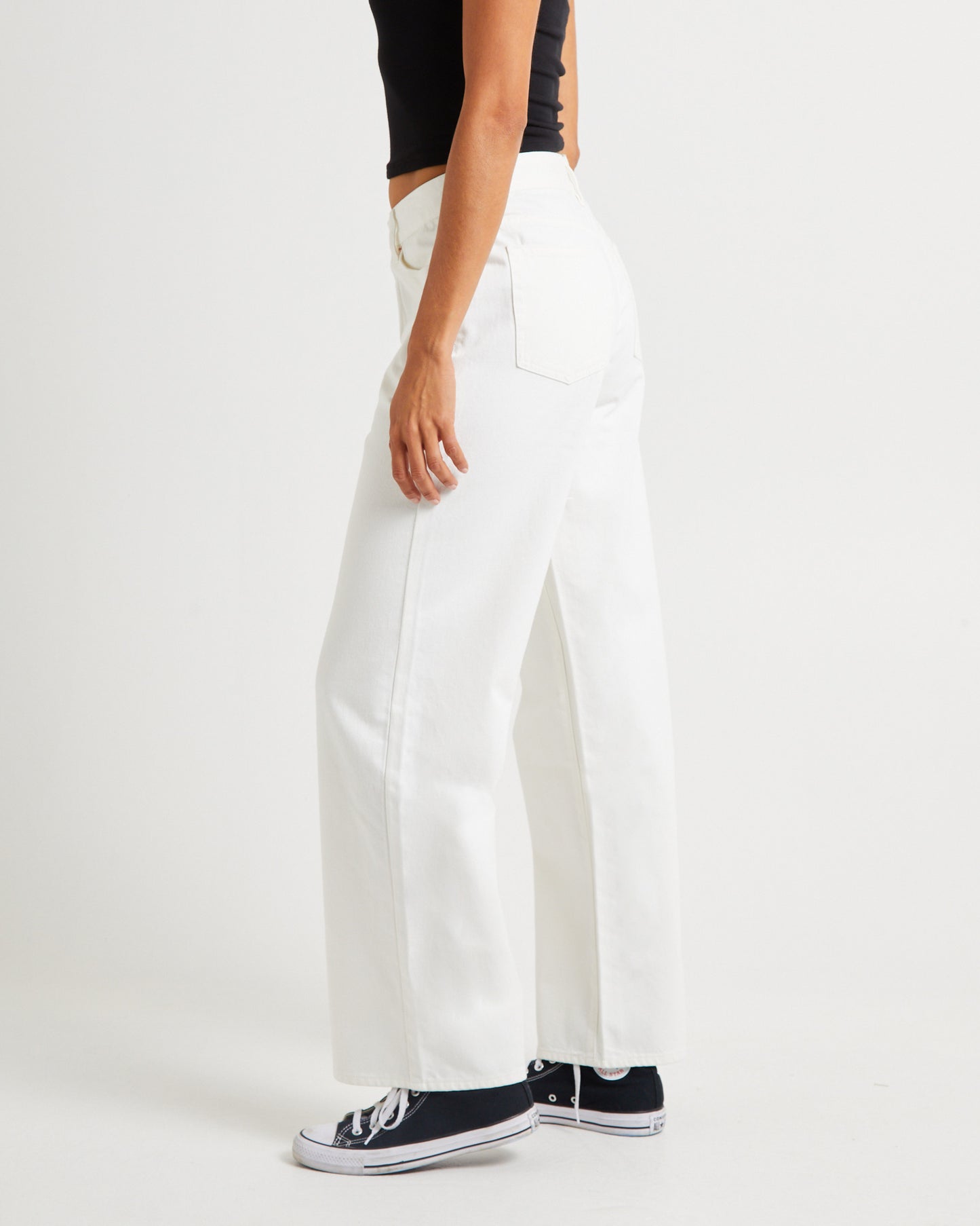 Alexa Mid Rise Relaxed Denim Jeans