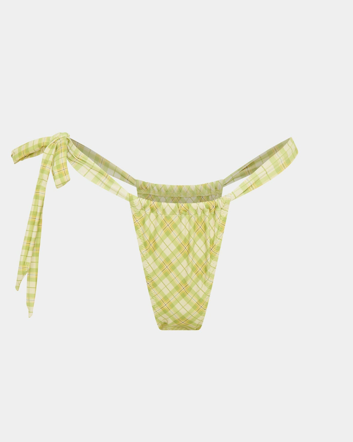Parka Vintage Check Halter Bikini Set