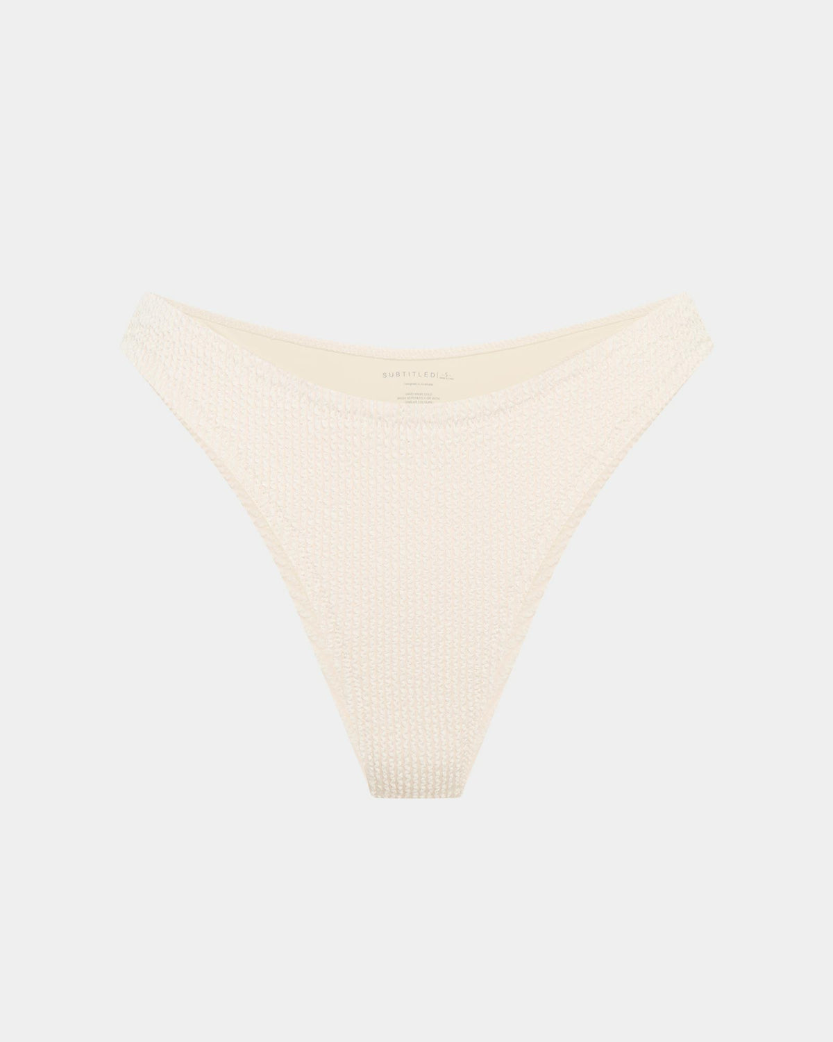 Aria Pinched Bikini Set CASHEW