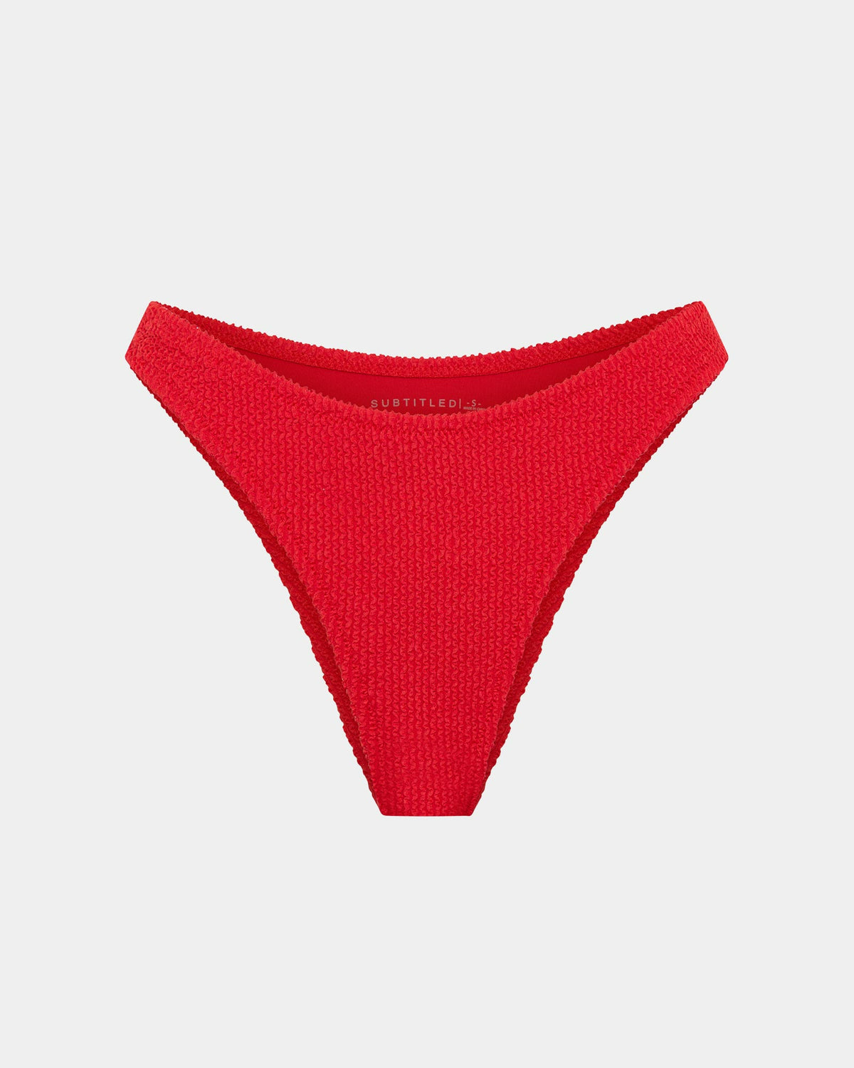 Aria Pinched Bikini Set RED
