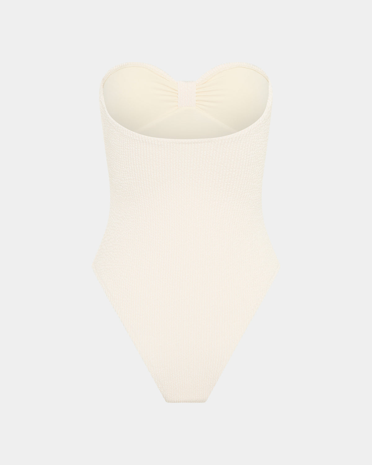 Aria Pinched Bandeau One Piece CASHEW