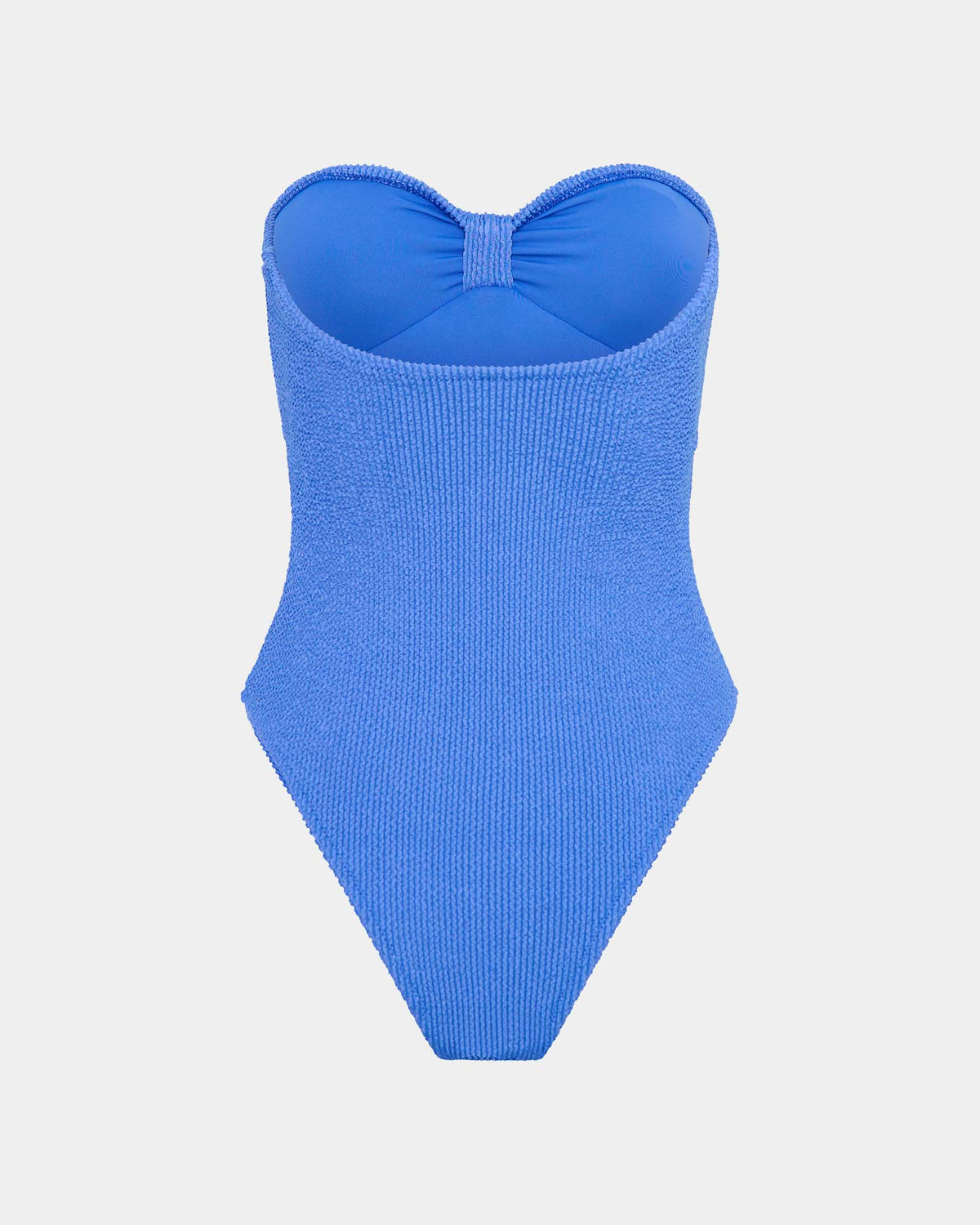 Aria Pinched Bandeau One Piece COOL BLUE