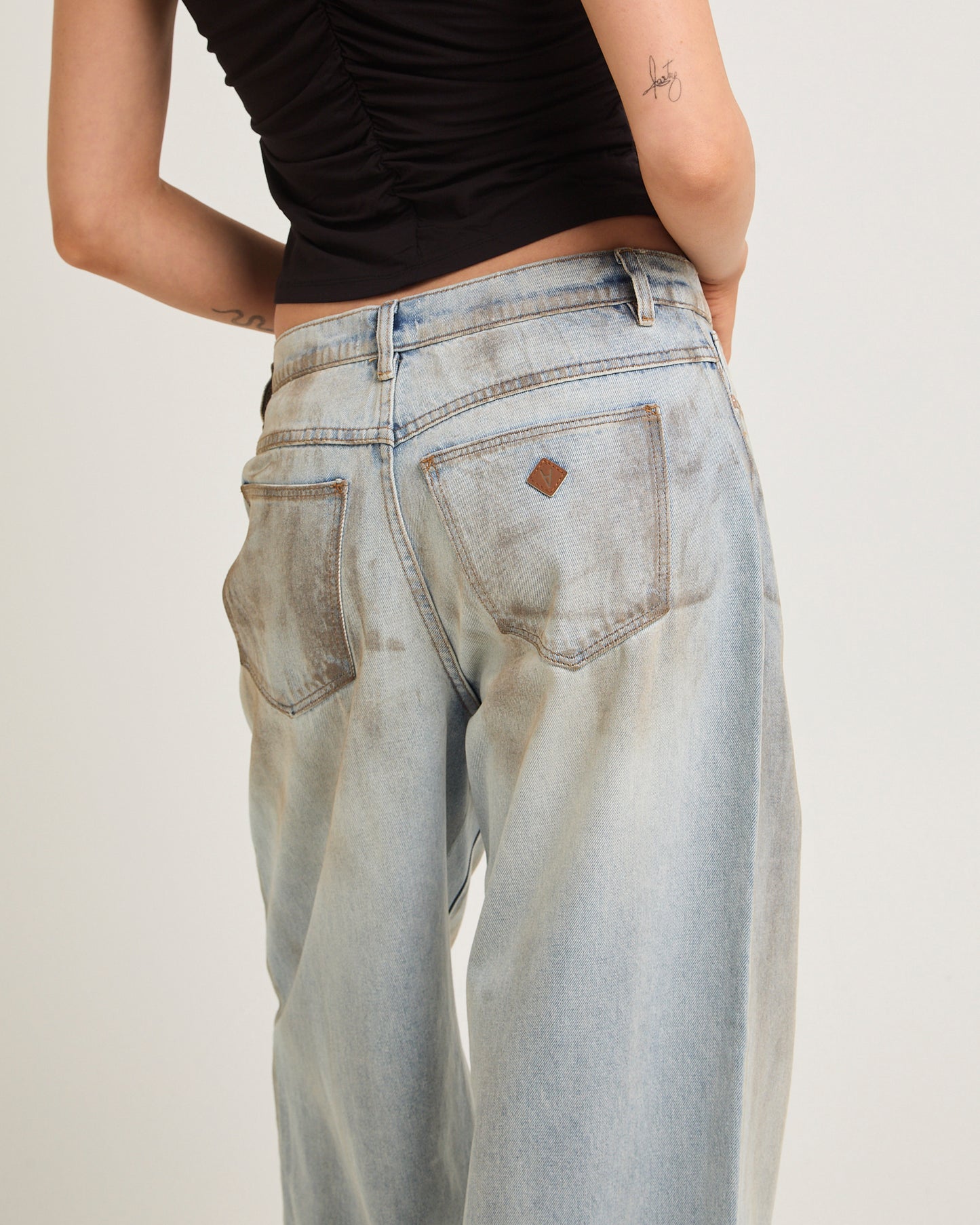 95 Mid Super Baggy Denim Jeans Nicole
