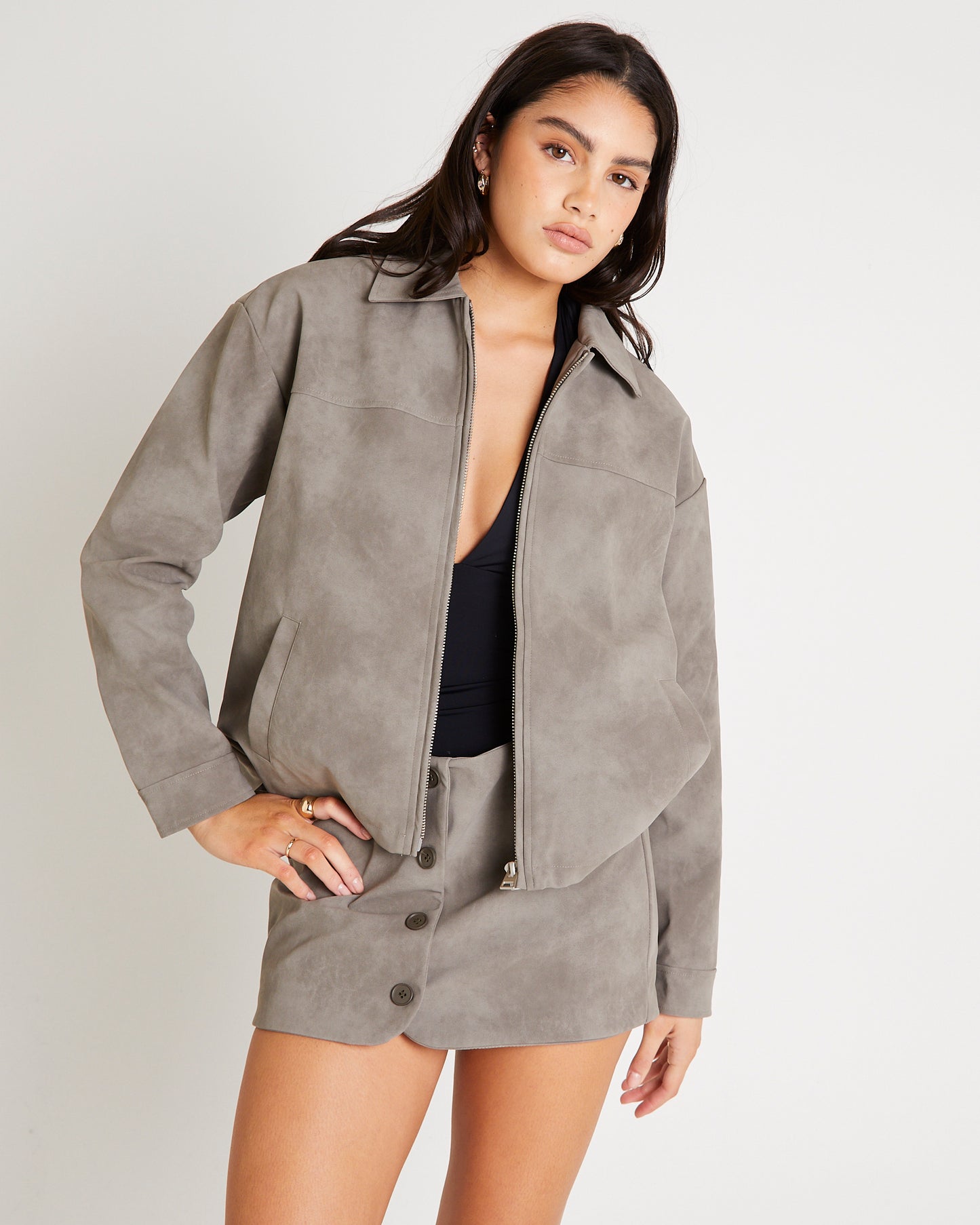 Serena Suede Jacket