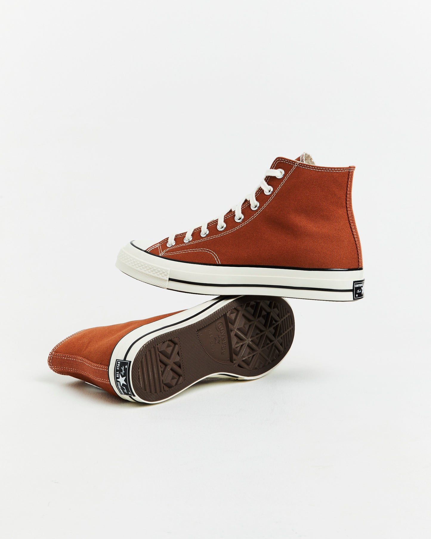 Chuck 70 Hi Top Sneakers in Tawny Owl Brown