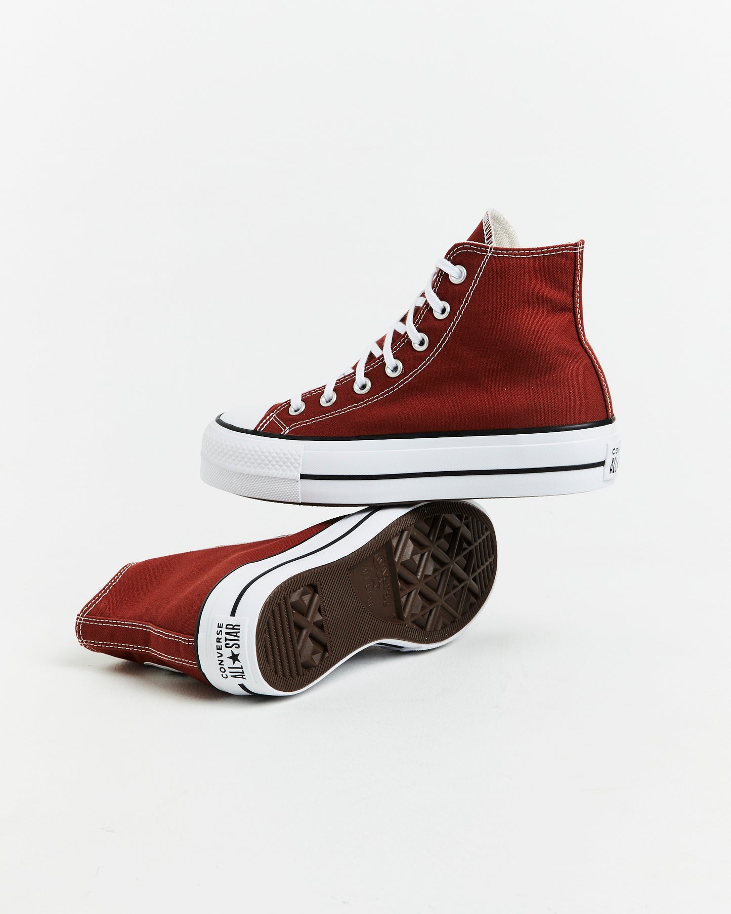 Chuck Taylor All Star Hi Top Lift Ritual Sneakers in Red