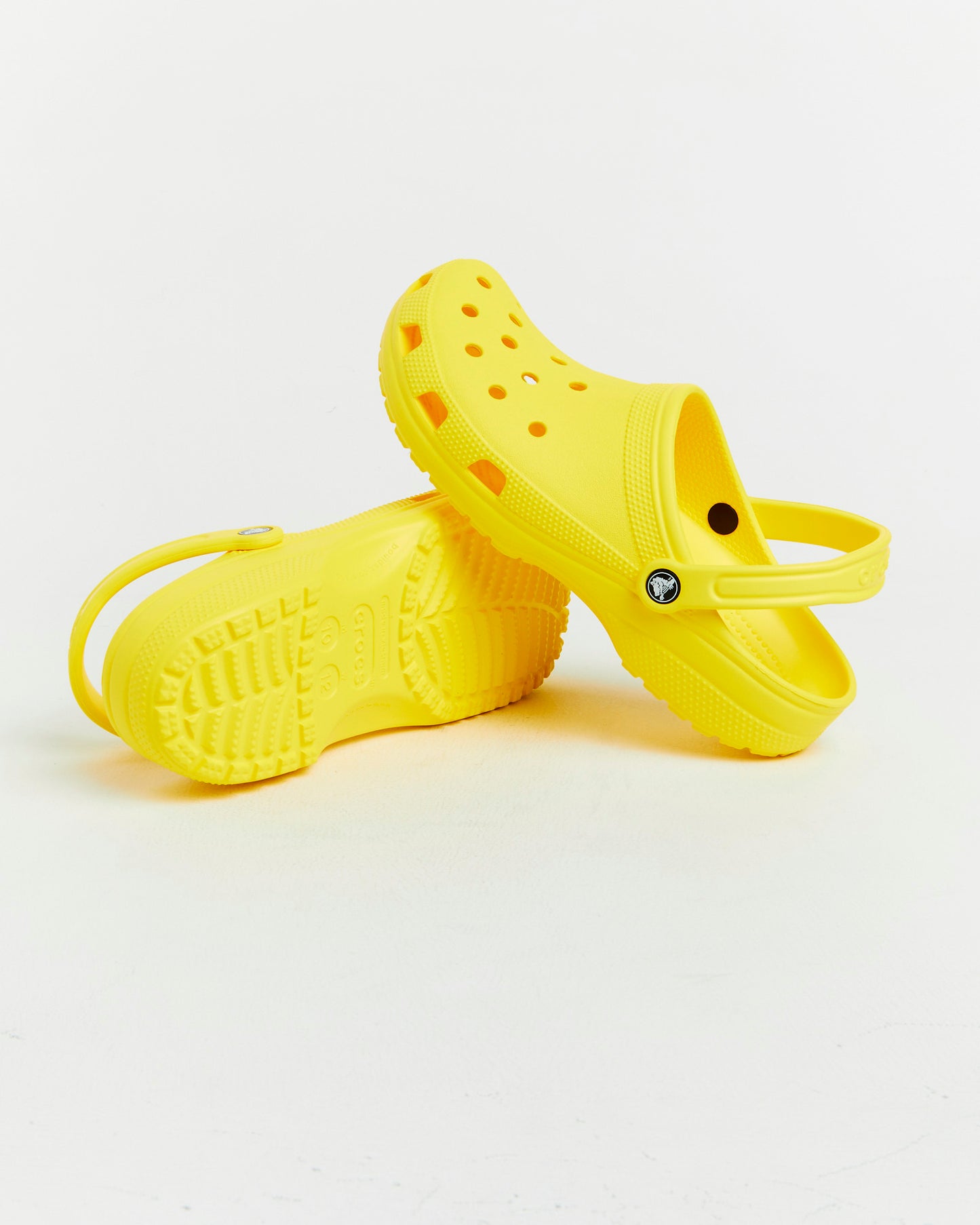 Classic Clogs in Lemon Yellow