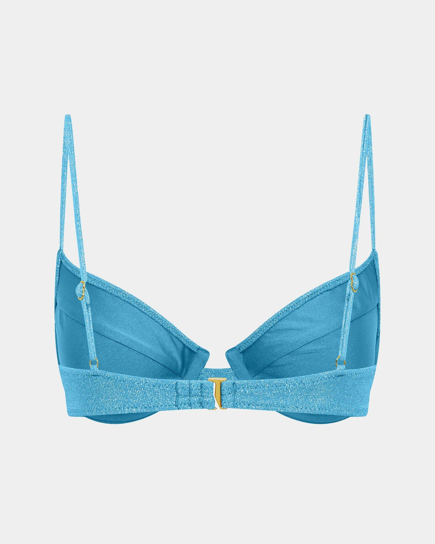 Lurex Underwire Bikini Top