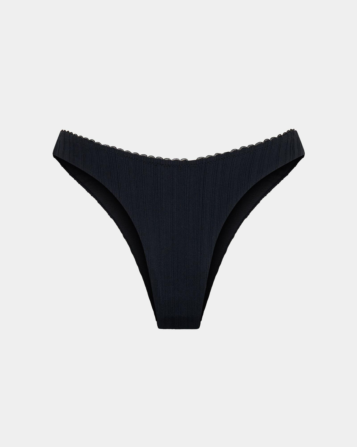 Bree Bow Bikini Set BLACK