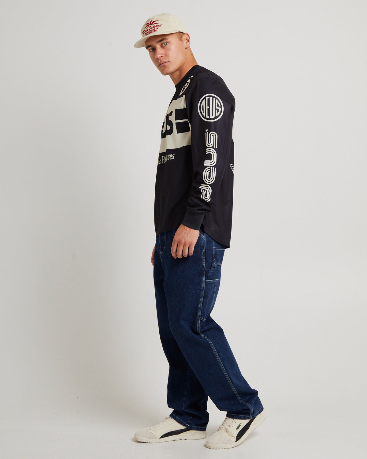 Off Road Moto Jersey Black