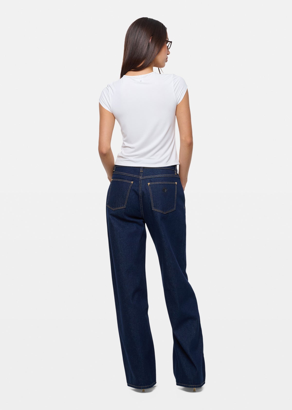 95 Mid Baggy Denim Jeans RINSE DENIM